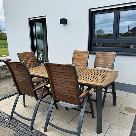Modernes Ferienhaus In Uedersdorf Exterior foto