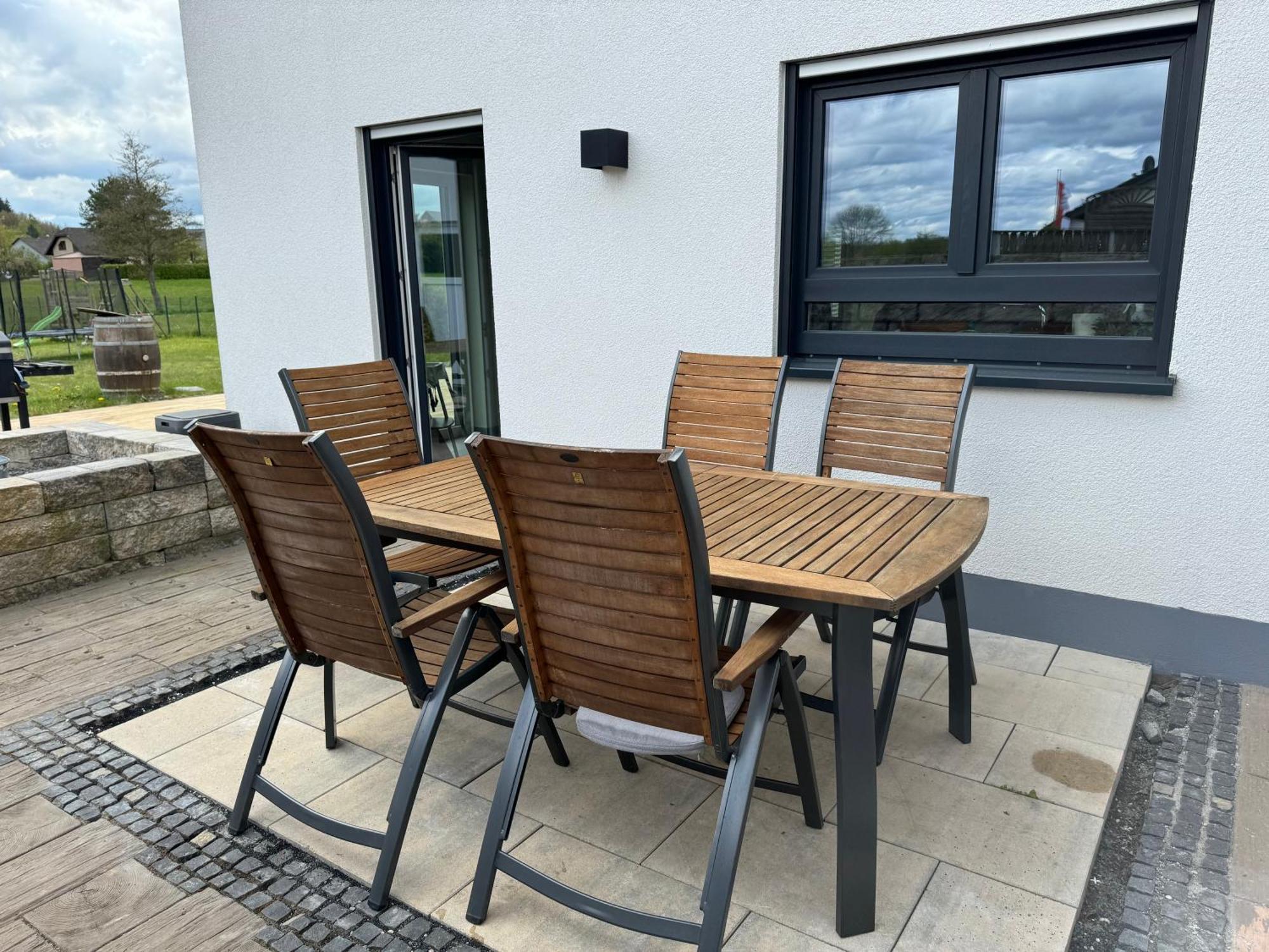 Modernes Ferienhaus In Uedersdorf Exterior foto